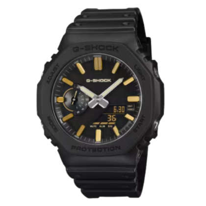 CASIO G-SHOCK LUXE BLACK GA-2100LXB-1A9 BIO-BASED RESIN BAND ANALOG-DIGITAL MEN WATCH